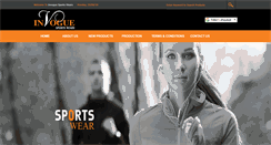 Desktop Screenshot of invoguesports.com